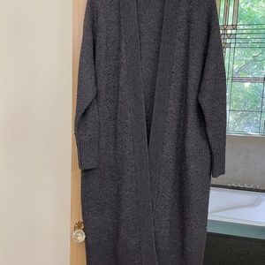 DKNY wool duster